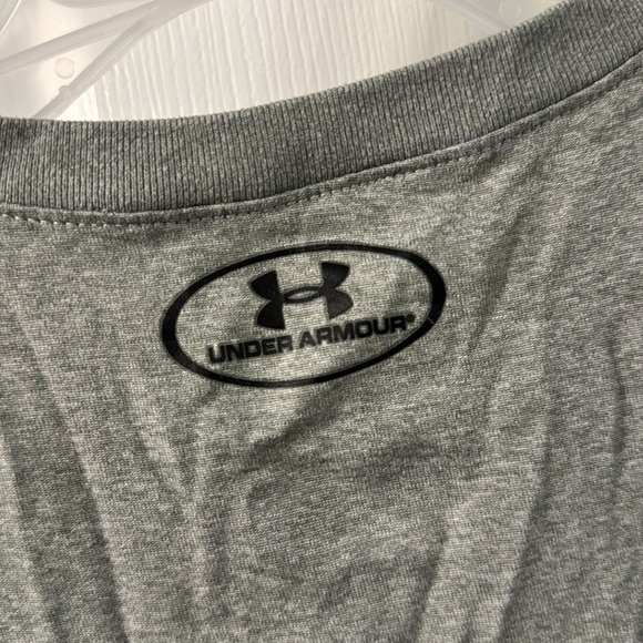 Under Armour Heat Gear Captain America Loose Shirt Youth Medium Gray UA - Picture 4 of 10